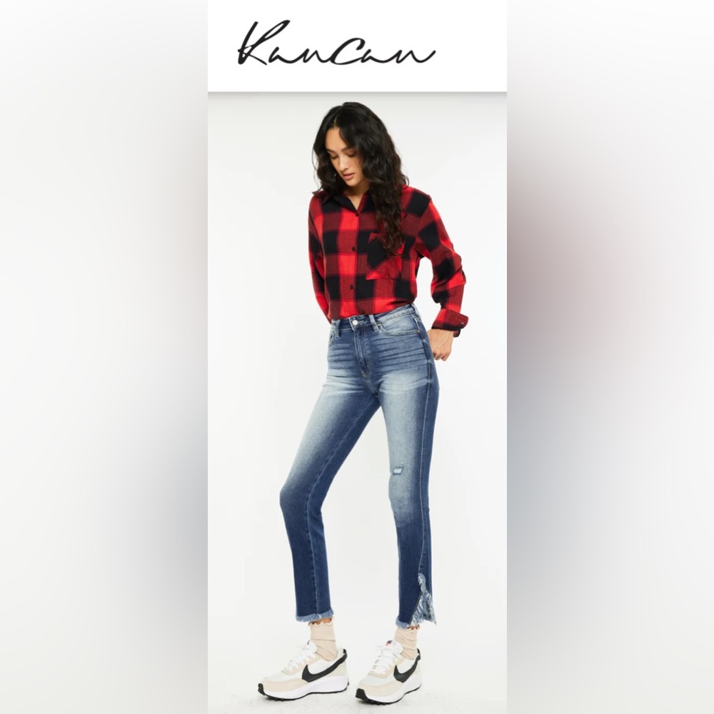 KanCan Geneva High Rise Ankle Skinny Jean